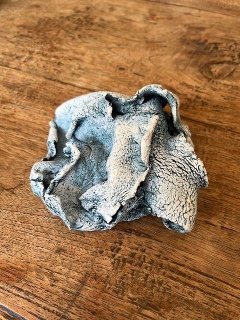 Organic sculptural ceramic form